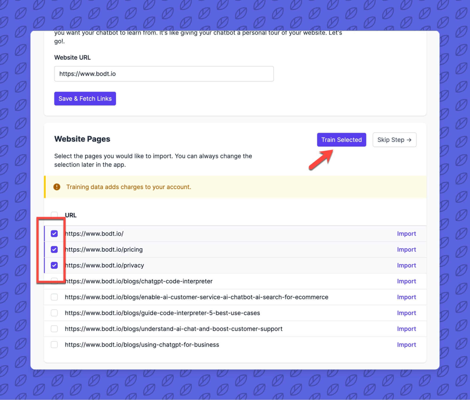 bodt-chatbot-integration-step-2